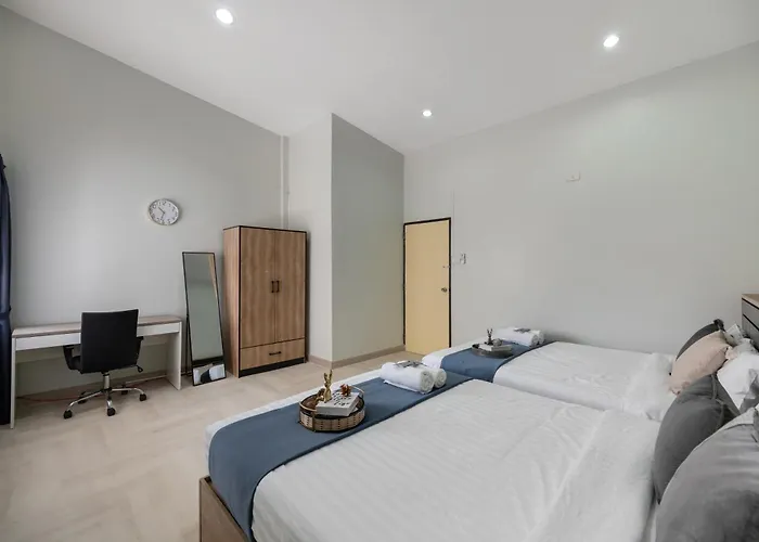 4br House Mrt Subway 250m Chatujak Market Wi-fi Feriehus *